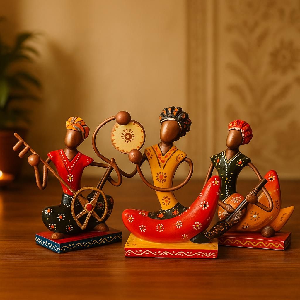 Beautiful Indian handicraft showcasing intricate detailing”